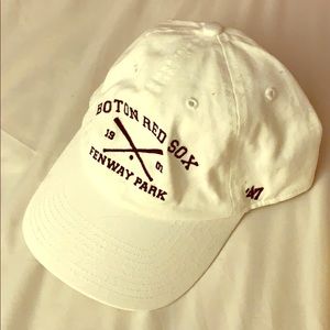 Boston Red Sox Fenway Park white baseball cap